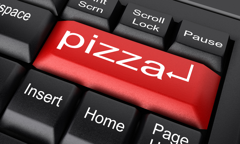 Pizza commande sur Internet